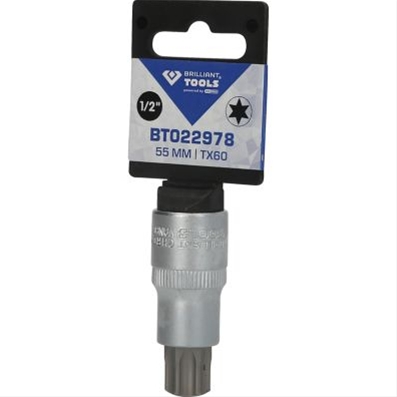 TUBULARA DE IMPACT 1/2 HEXAGONALA 20 MM, SCURT
