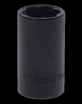 TUBULARA 1/2 HEXAGONALA 20 MM SCURTA-BRILLIANT TOOLS