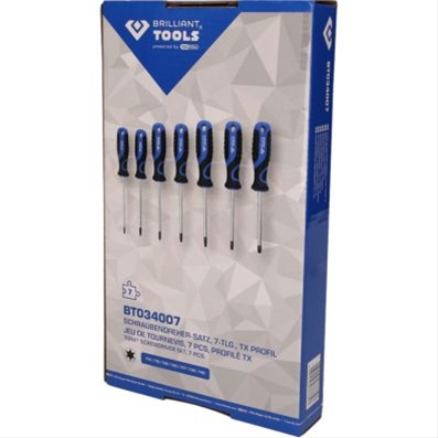 SET SURUBELNITE TORX T10-T40 7 PCS-BRILLIANT
