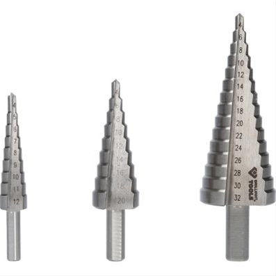 Imagine pentru produsul „SET BURGHIU IN TREPTE 432MM, 3 PCS"