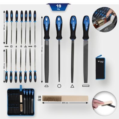 Imagine pentru produsul „SET PILE SI PERIE 19 PCS"