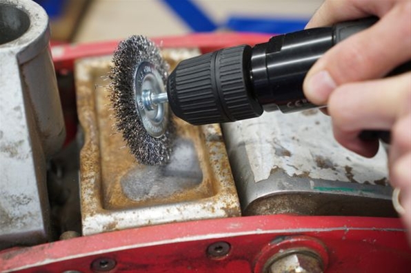PERIE TIP DISC DIAM. 100 MM CU SUPORT 6 MM-BRILLIANT TOOLS