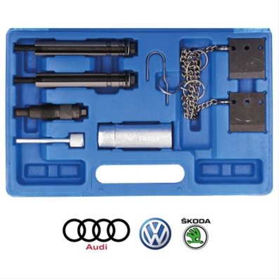 SET CURATARE SI CURATARE CU CUVA SI SUPORT INJECTOR, 21 PCS-BRILLIANT