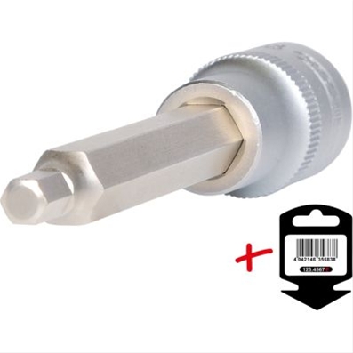 TUBULARA 1/2 CU BIT HEXAGONAL LUNG 6MM