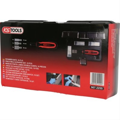 SET RAZUITOARE PTR FALTURI, 16 PCS