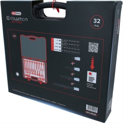 *FD SET TUBULARE 1/2 PROFIL RIBE, 32 PCS, SCURTE, LUNGI SI EXTRA LUNGI