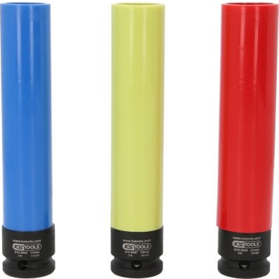 SET TUBULARE DE IMPACT 1/2 PTR JANTE ALUMINIU 1721MM EXTRALUNGI, 3 PCS