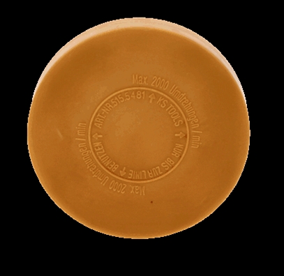 DISC DE POLIZARE DIN CAUCIUC, 88MM