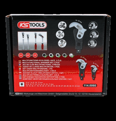 SET DE CHEI MULTIFUNCTIONALE 1/4 + 3/8 + 1/2, 3 PCS