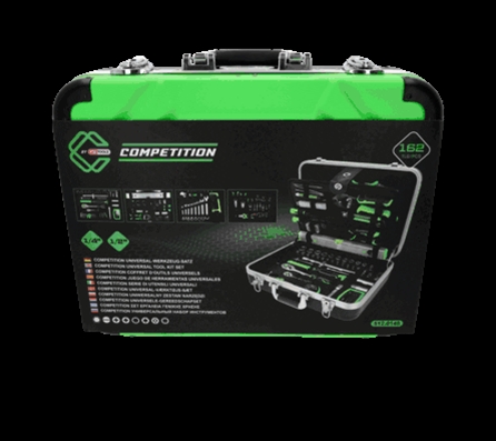COMPETITION VALIZA DE SCULE 1/4+1/2, 145 PCS