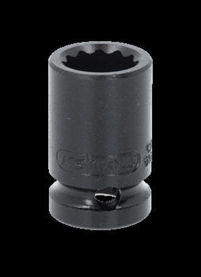 TUBULARA DE IMPACT 1/2 BIHEXAGONAL SCURTA 15MM