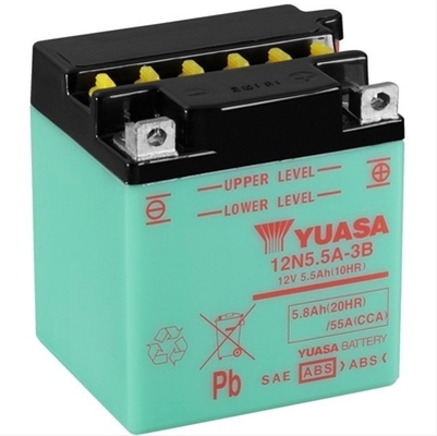 Imagine pentru produsul „ACUMULATOR MOTO 12V 5,5AH 55A (CP)"