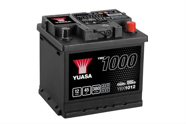 Imagine pentru produsul „ACUMULATOR YUASA 1000 CACA 12V 45AH 380A 207X175X190 +DR"