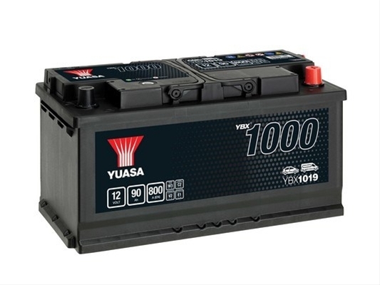 Imagine pentru produsul „ACUMULATOR YUASA 1000 CACA 12V 90AH 800A 353X175X190 +DR"