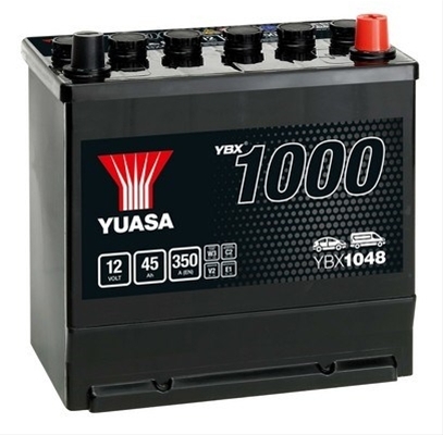 Imagine pentru produsul „ACUMULATOR YUASA 1000 CACA CLASIC 12V 45AH 350A 220X135X225 +DR"