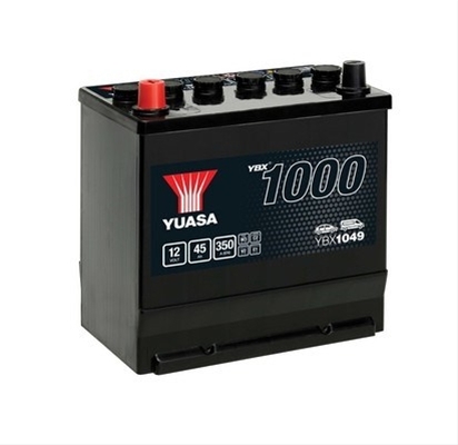 Imagine pentru produsul „ACUMULATOR YUASA 1000 CACA CLASIC 12V 45AH 350A 220X135X225 +STG"