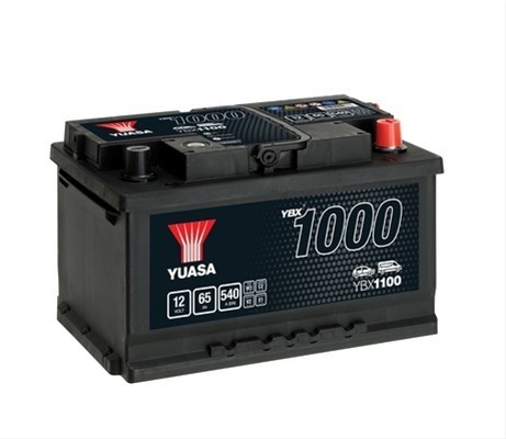 Imagine pentru produsul „ACUMULATOR YUASA 1000 CACA 12V 65AH 540A 278X175X175 +DR"