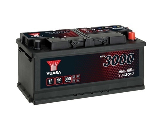 Imagine pentru produsul „ACUMULATOR YUASA 3000 ASIA 12V 90AH 800A 353X175X175 +DR"