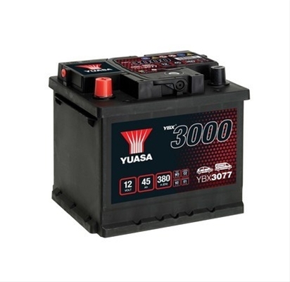 ACUMULATOR YUASA 3000 ASIA 12V 45AH 380A 207X175X190 +STG