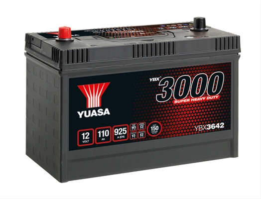 Imagine pentru produsul „ACUMULATOR YUASA 3000 SUPER HD USA 12V 110AH 925A 329X173X240 9"