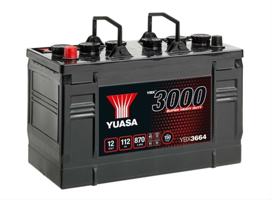 Imagine pentru produsul „ACUMULATOR YUASA 3000 SUPER HD COMPACT 12V 112AH 870A 346X173X234 +STG"