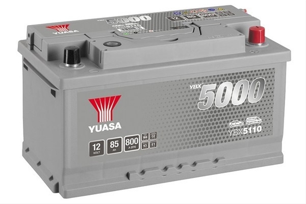 YBX5000 SILVER HIGH PERFORMANCE SMF BATTERIES
