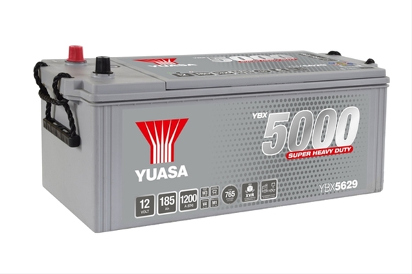 Imagine pentru produsul „ACUMULATOR YUASA 5000 SUPER HD 12V 185AH 1200A 511X222X215 3"