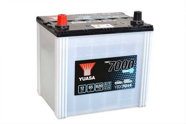 ACUMULATOR YUASA 7000 ASIA 12V 65AH 620A 232X173X225 +STG