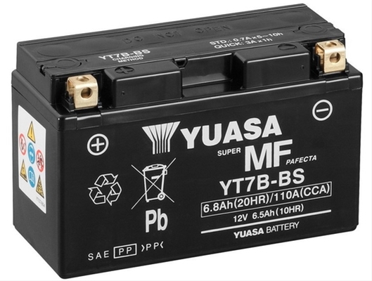 Imagine pentru produsul „ACUMULATOR MOTO 12V 6,5AH 110A (CP)"