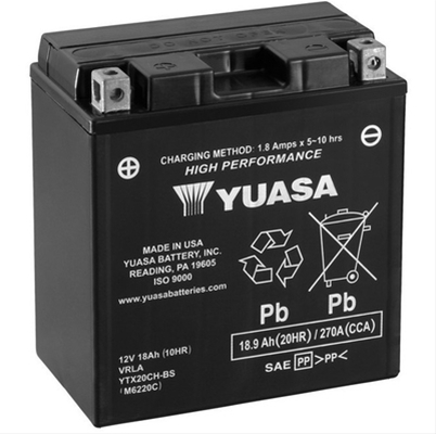 Imagine pentru produsul „ACUMULATOR MOTO 12V 18.9AH 270A (CP)"