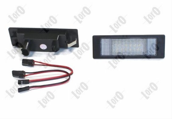ILUMINARE NUMAR DE CIRCULATIE BMW