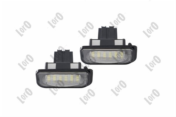 ILUMINARE NUMAR DE CIRCULATIE MERCEDES