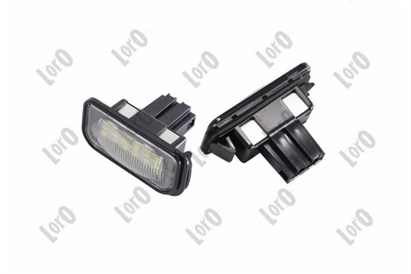 ILUMINARE NUMAR DE CIRCULATIE MERCEDES