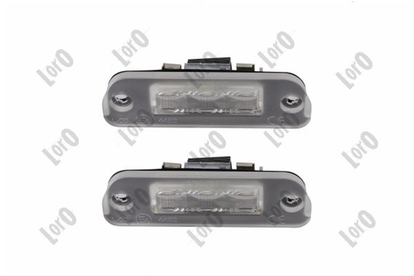 ILUMINARE NUMAR DE CIRCULATIE MERCEDES