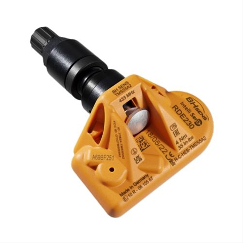Imagine pentru produsul „FD SENZOR PRESIUNE ROATA CONFIGURAT,VALVA METALICA NEAGRA,TIP RDE230V26,FREC 433MHZ"