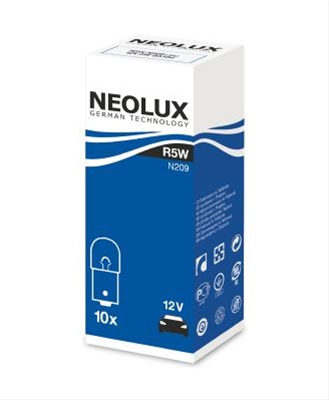 Imagine pentru produsul „BEC 12V5W TIP R5W (SOCLU BA15D) (SE FACTUREAZA CATE 10) NEOLUX"