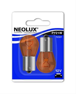 BLISTER 2 BECURI 12V21W TIP PY21W NEOLUX