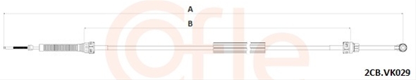 Imagine pentru produsul „CABLU TRANSMISIE MANUALA - COFLE - CSNBB"