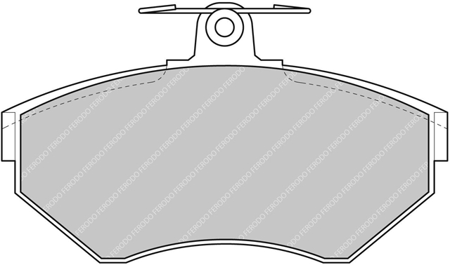 SET PLACUTE FRANA RACING - FERODO RACING