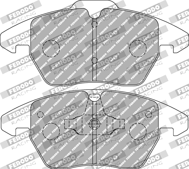 Imagine pentru produsul „SET PLACUTE FRANA RACING - FERODO RACING"