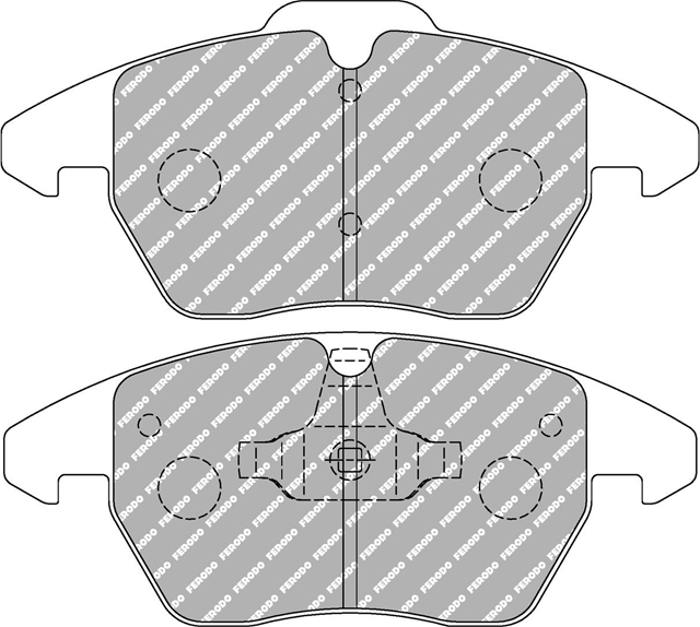 SET PLACUTE FRANA RACING - FERODO RACING