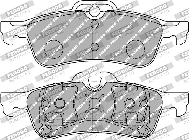 Imagine pentru produsul „SET PLACUTE FRANA RACING"