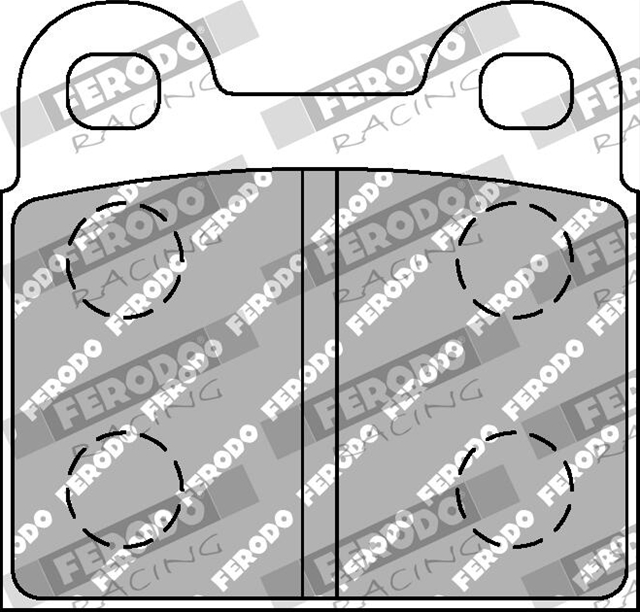 Imagine pentru produsul „SET PLACUTE FRANA RACING"