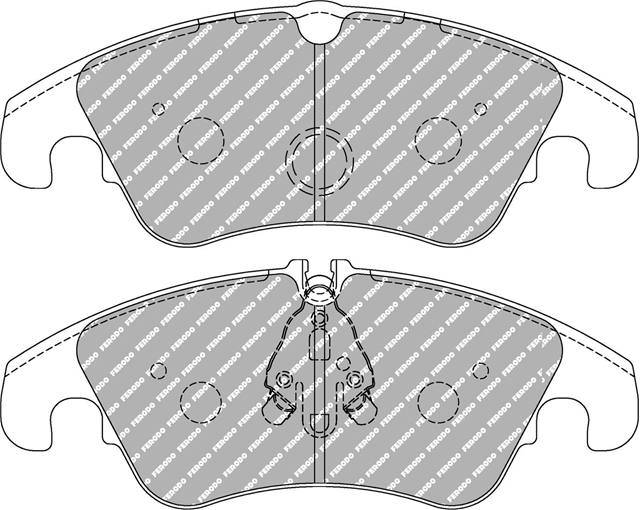 SET PLACUTE FRANA RACING - FERODO RACING