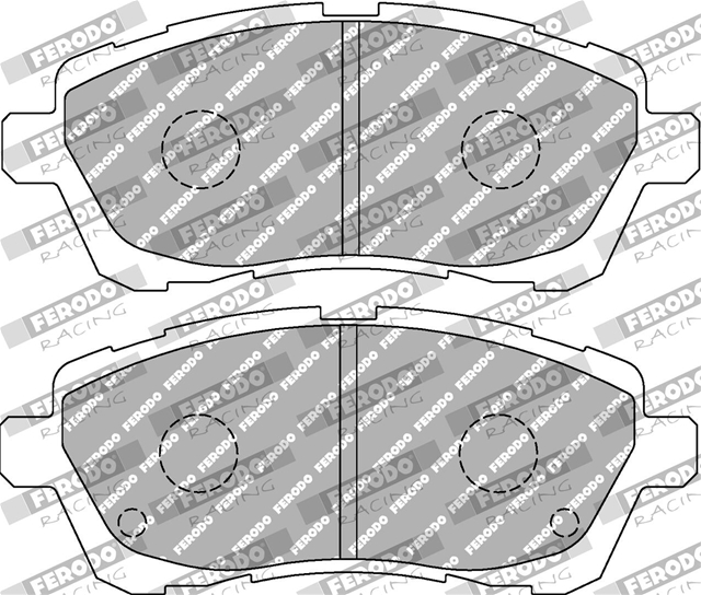 Imagine pentru produsul „SET PLACUTE FRANA RACING"