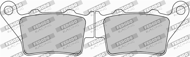 SET PLACUTE FRANA ORGANICE - FERODO RACING