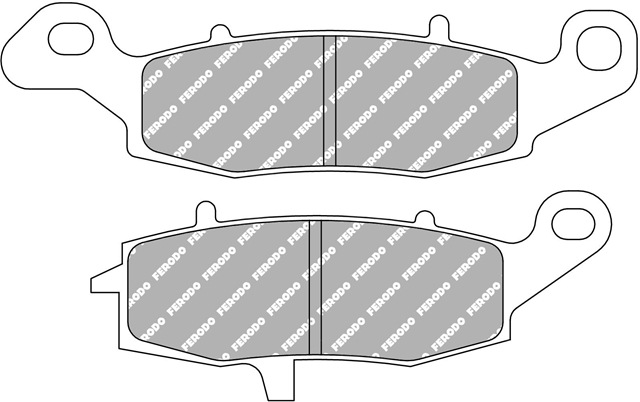 SET PLACUTE FRANA ECO FRICTION - FERODO RACING