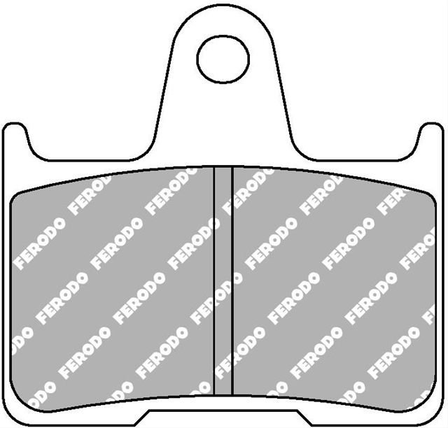 SET PLACUTE FRANA SINTERIZATE - FERODO RACING