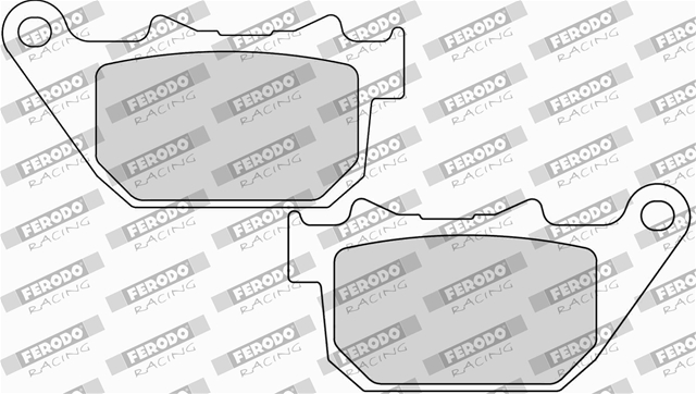 SET PLACUTE FRANA ORGANICE - FERODO RACING