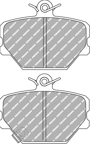 SET PLACUTE FRANA DS PERFORMANCE - FERODO RACING